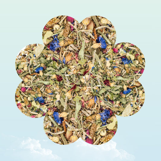 Dried herb garden mix treat for guinea pigs — My Sleepy Friend
