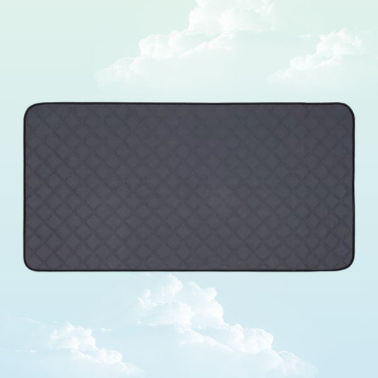 Dark grey washable cage liner for guinea pigs 61x120cm — My Sleepy Friend