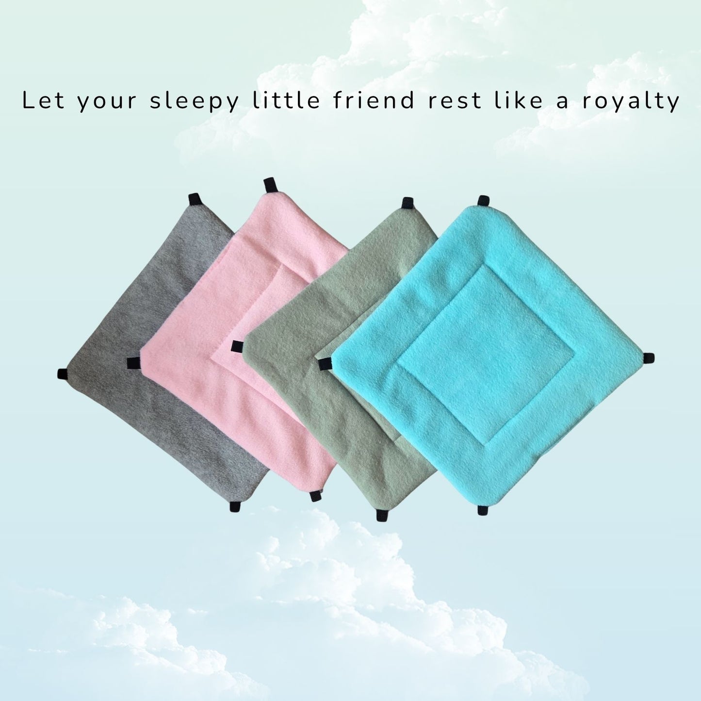Handmade Reversible Snuggle Hammock for Small Animals - Full collection fleeces