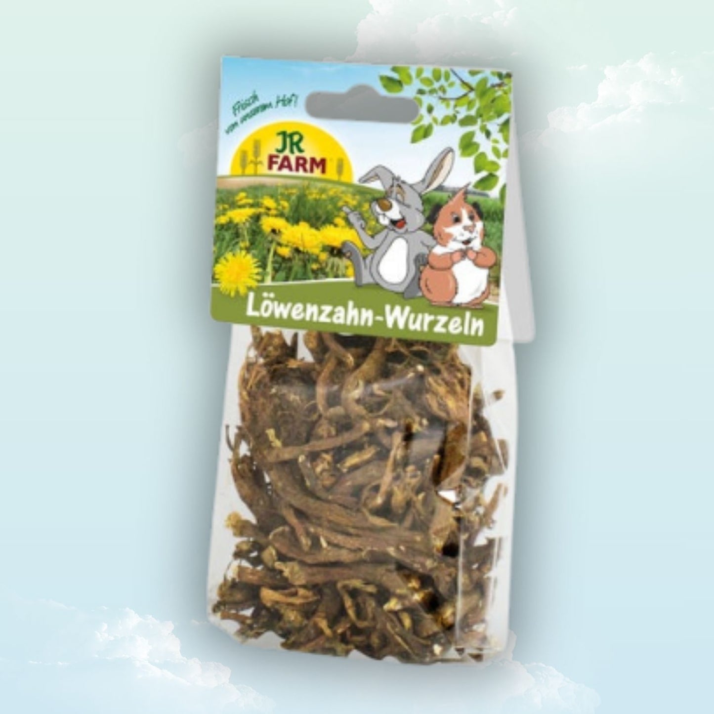 Dried dandelion root chew treat for guinea pigs - My Sleepy Friend