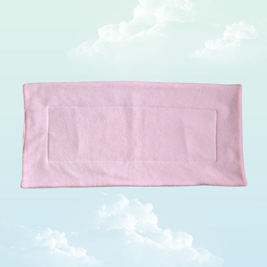 Handmade Absorbent Pee Pad Large 35x70cm - Pink