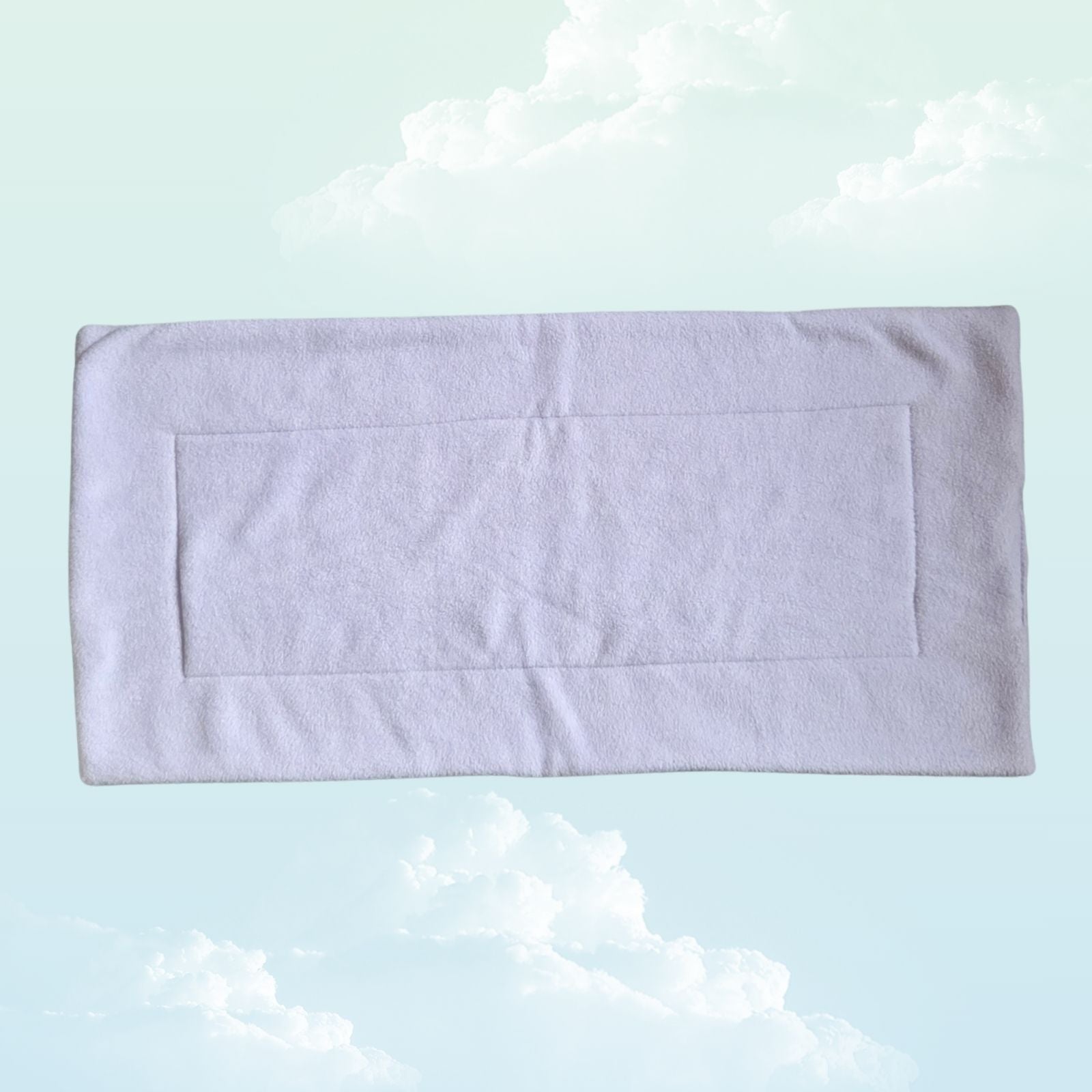 Handmade Absorbent Pee Pad Large 35x70cm - Purple